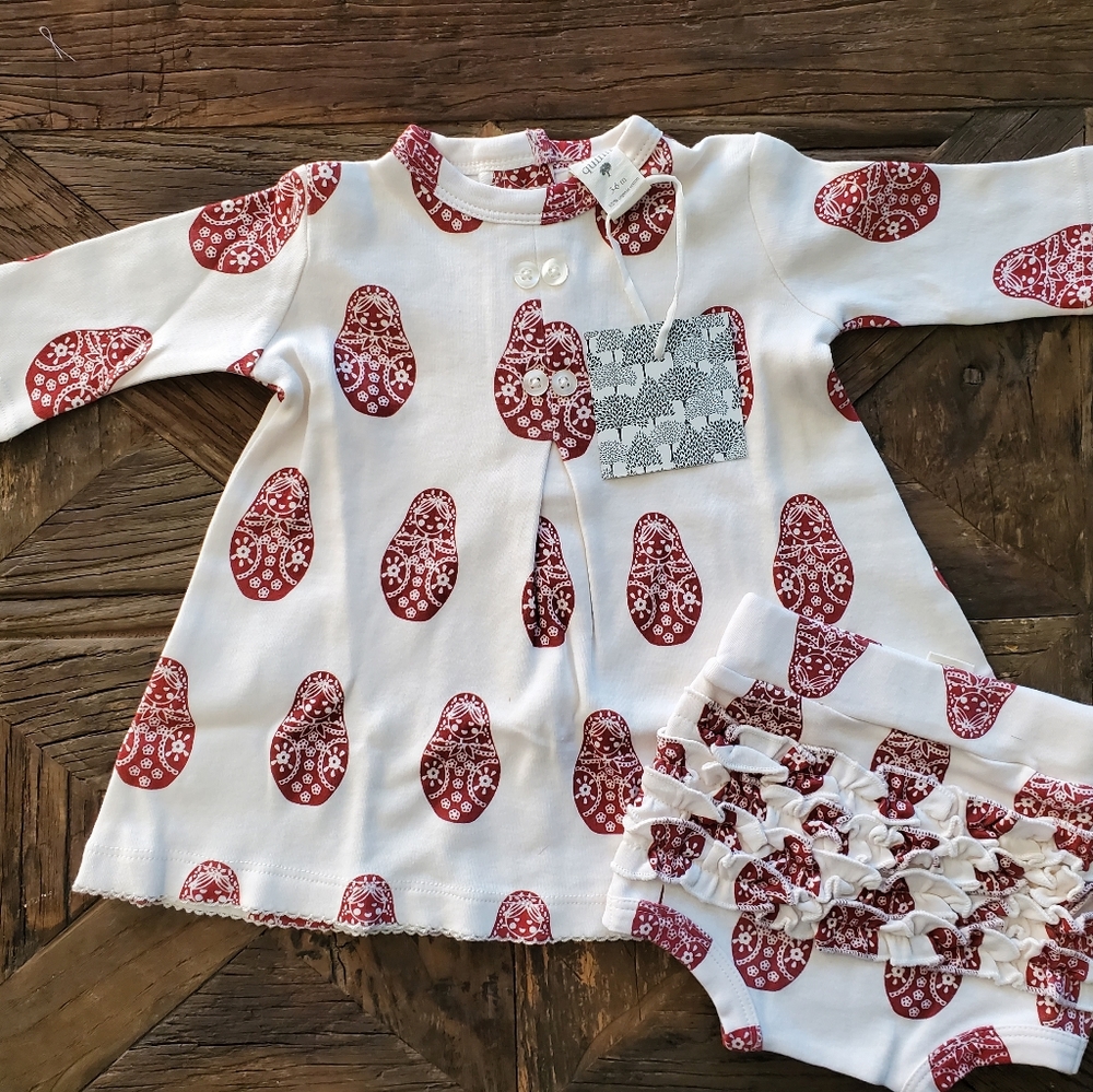 Kate Quinn Dress and Bloomers